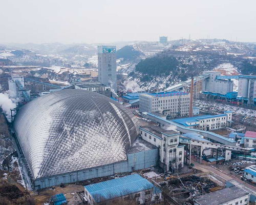 环保气膜方案 太原环保气膜 山西清露金华节能科技高清图片 高清大图